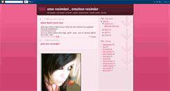 Desktop Screenshot of emo-resimleri.blogspot.com