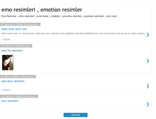 Tablet Screenshot of emo-resimleri.blogspot.com