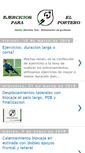 Mobile Screenshot of ejerciciosparaelportero.blogspot.com