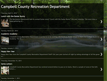 Tablet Screenshot of campbellcountyparksandrecreation.blogspot.com