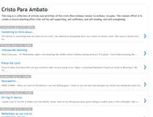 Tablet Screenshot of cristoparaambato.blogspot.com