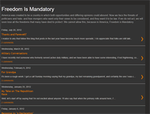 Tablet Screenshot of freedomismandatory.blogspot.com