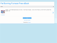 Tablet Screenshot of fatburningfurnacefreeebook.blogspot.com