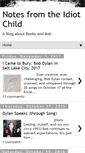 Mobile Screenshot of notesfromtheidiotchild.blogspot.com