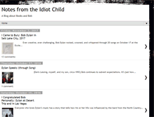 Tablet Screenshot of notesfromtheidiotchild.blogspot.com