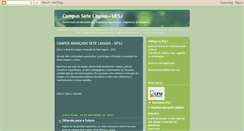 Desktop Screenshot of biossistemaufsj.blogspot.com