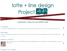Tablet Screenshot of lottelinedesign365.blogspot.com