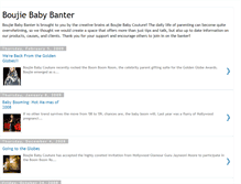 Tablet Screenshot of boujiebabybanter.blogspot.com