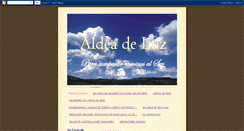 Desktop Screenshot of aldeadeluz.blogspot.com