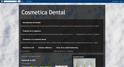 Desktop Screenshot of cosmeticadentaldelacruz.blogspot.com