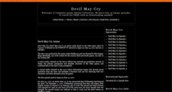 Desktop Screenshot of devilmaycryonline.blogspot.com