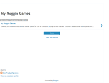 Tablet Screenshot of mynoggingames.blogspot.com