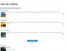 Tablet Screenshot of islasdelabahia-yesid.blogspot.com