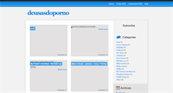 Desktop Screenshot of deusasdoporno.blogspot.com