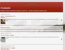 Tablet Screenshot of chellakilli.blogspot.com