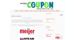 Desktop Screenshot of miss-coupon-storematchups.blogspot.com