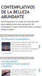 Mobile Screenshot of contemplativosdelabellezaabundante.blogspot.com