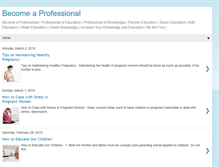 Tablet Screenshot of professional-education.blogspot.com