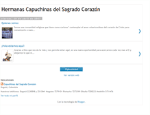 Tablet Screenshot of hermanascapuchinasdelsagradocorazon.blogspot.com
