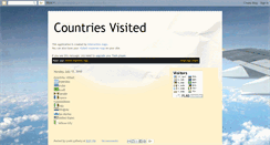 Desktop Screenshot of flagscountriesvisited.blogspot.com