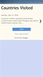 Mobile Screenshot of flagscountriesvisited.blogspot.com