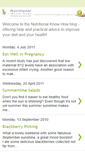 Mobile Screenshot of nutritionalknowhow.blogspot.com