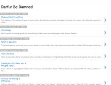 Tablet Screenshot of darfurbedamned.blogspot.com