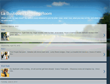 Tablet Screenshot of labuutiquesdressingroom.blogspot.com