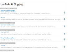 Tablet Screenshot of leofailsatblogging.blogspot.com
