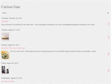 Tablet Screenshot of carissagan.blogspot.com