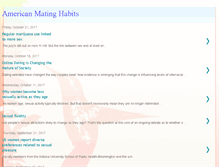 Tablet Screenshot of americanmatinghabits.blogspot.com