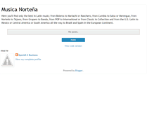 Tablet Screenshot of musicanortena.blogspot.com