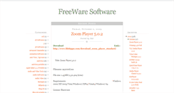 Desktop Screenshot of free-ware-software.blogspot.com