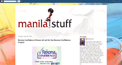 Desktop Screenshot of manilastuff.blogspot.com