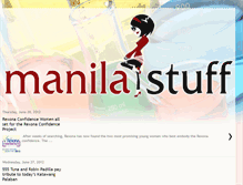 Tablet Screenshot of manilastuff.blogspot.com