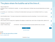 Tablet Screenshot of bodhimandala1.blogspot.com
