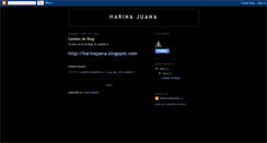 Desktop Screenshot of harinajuana.blogspot.com