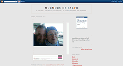 Desktop Screenshot of murmursofearth.blogspot.com