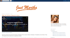 Desktop Screenshot of justmarthatv.blogspot.com