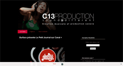 Desktop Screenshot of c13production.blogspot.com