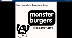 Desktop Screenshot of monsterburgers.blogspot.com