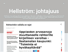 Tablet Screenshot of hellstromjohtajuus.blogspot.com