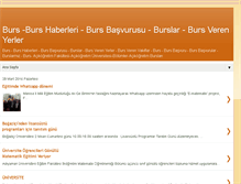 Tablet Screenshot of bursbasvurulari.blogspot.com