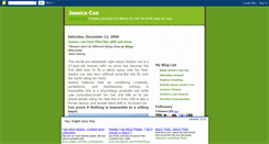 Desktop Screenshot of jessica-cox.blogspot.com