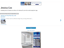 Tablet Screenshot of jessica-cox.blogspot.com