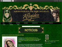 Tablet Screenshot of noticias-amlosafligidos.blogspot.com