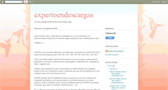 Desktop Screenshot of expertoendescarga.blogspot.com