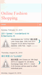 Mobile Screenshot of onlinefashion-shopping.blogspot.com