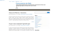 Desktop Screenshot of concurseirosdaweb.blogspot.com