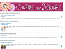 Tablet Screenshot of cardznscrapzblog.blogspot.com